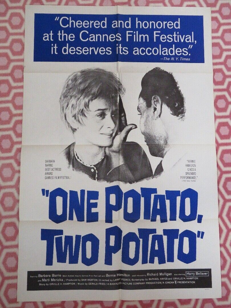 ONE POTATO, TWO POTATO US ONE SHEET (27x 41) POSTER BARBARA BARRIE 1 –  Rendezvous Cinema