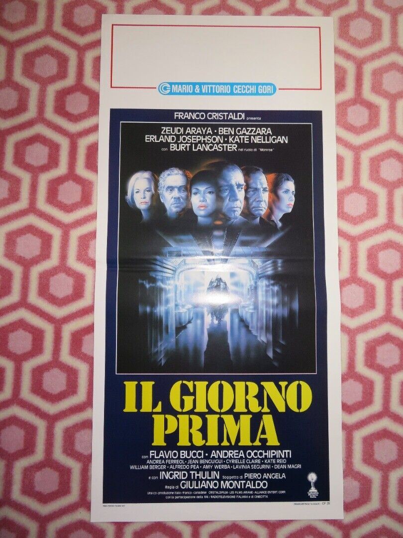 IL GIORNO PRIMA / Control ITALIAN LOCANDINA (27.5