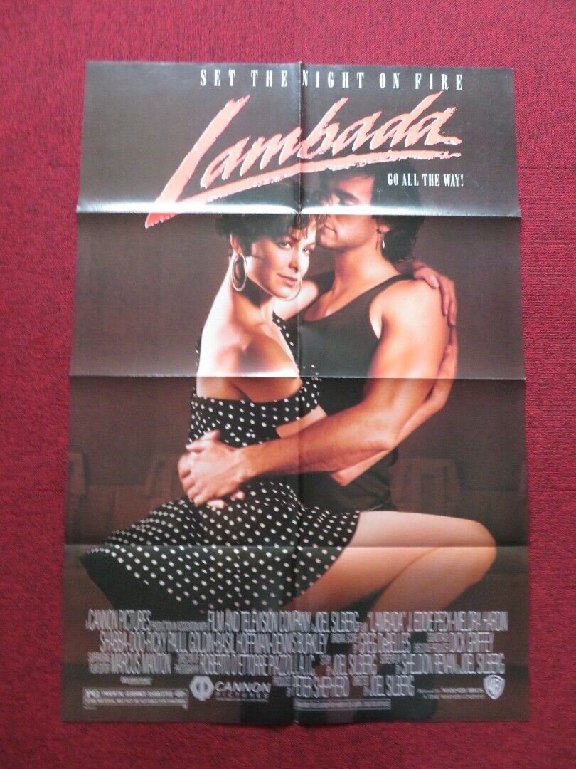 LAMBADA - CANNON FOLDED US ONE SHEET POSTER J.EDDIE PECK MELORA HARDIN 1990