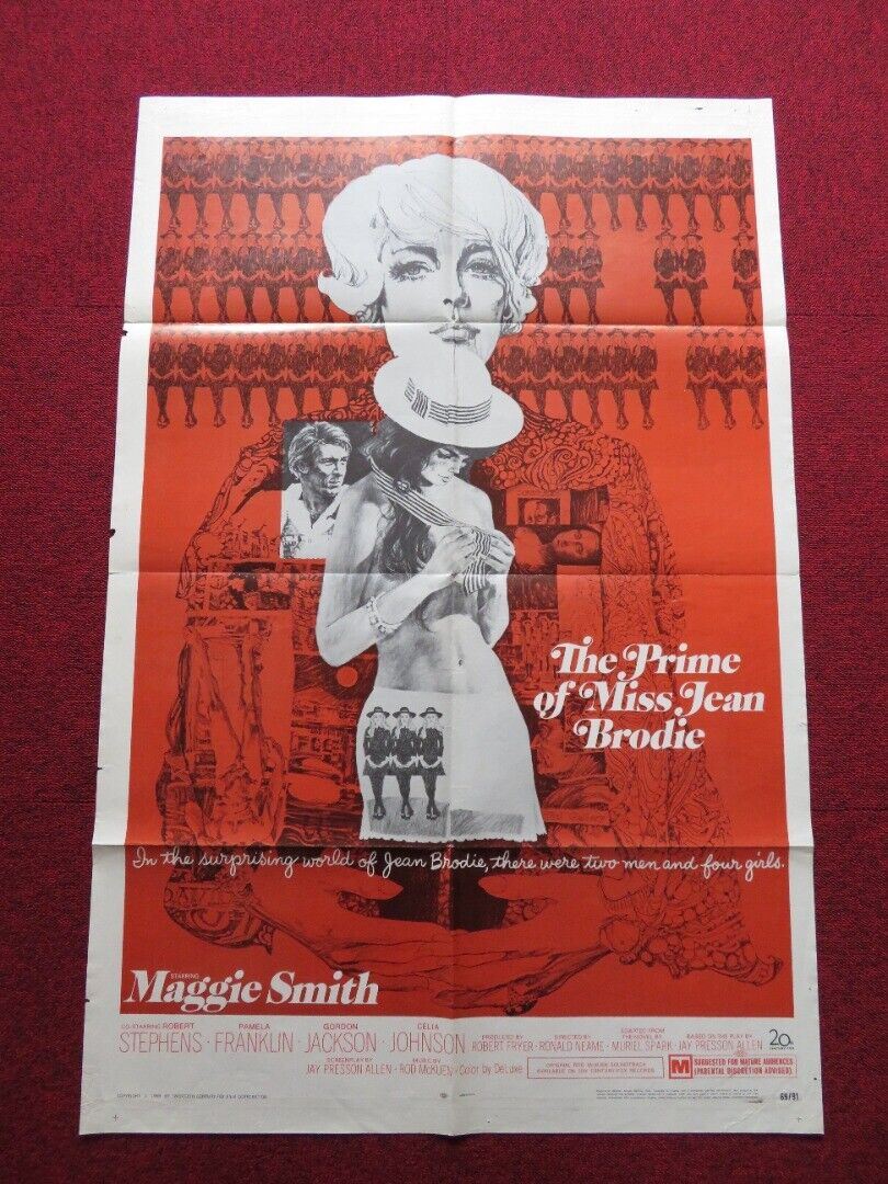 THE PRIME OF MISS JEAN BRODIE FOLDED US ONE SHEET POSTER MAGGIE