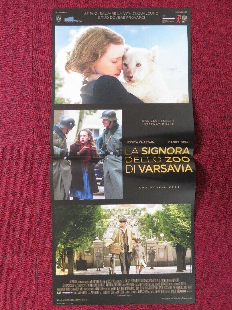 THE ZOOKEEPER S WIFE ITALIAN LOCANDINA 26.5