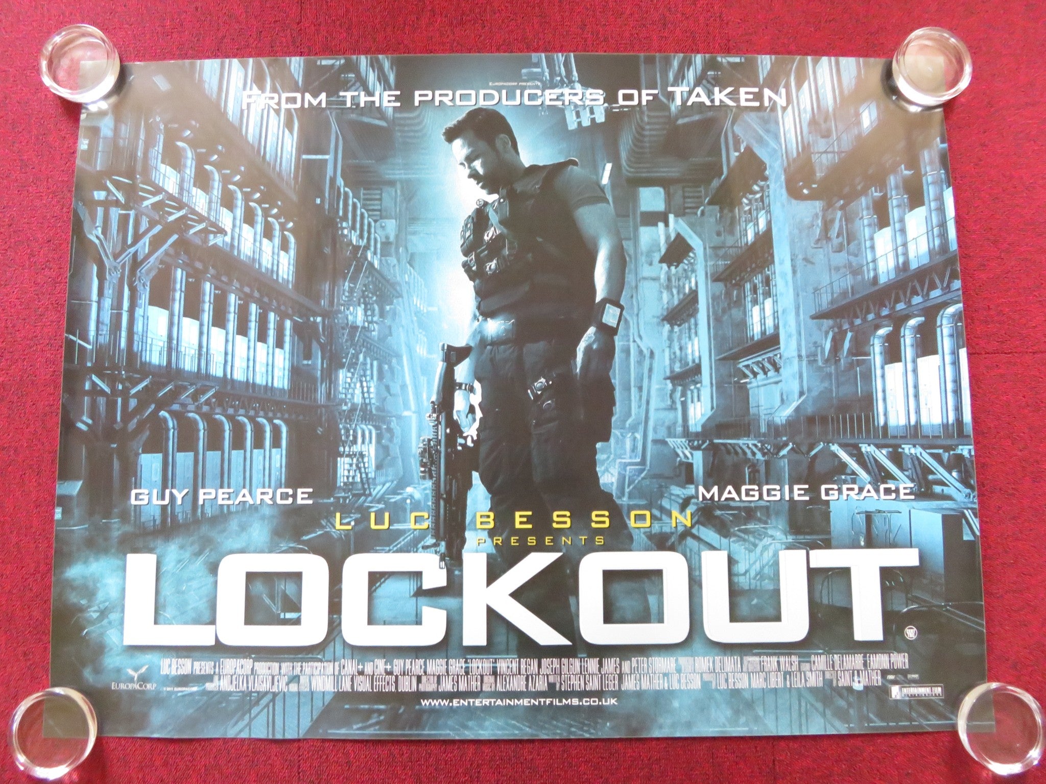 Lockout Poster  Movie posters, Lockout, 2012 movie