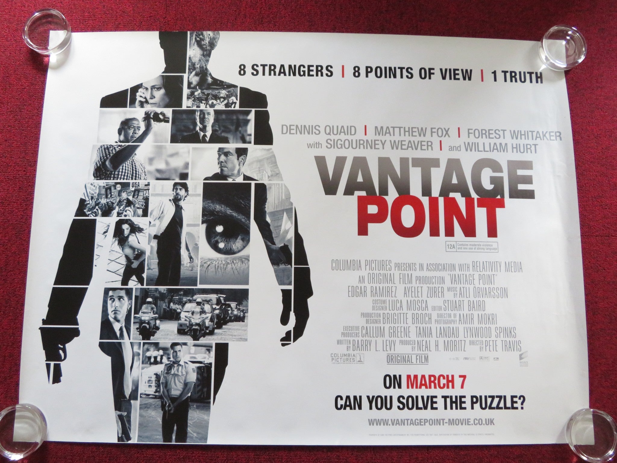 vantage point movie poster