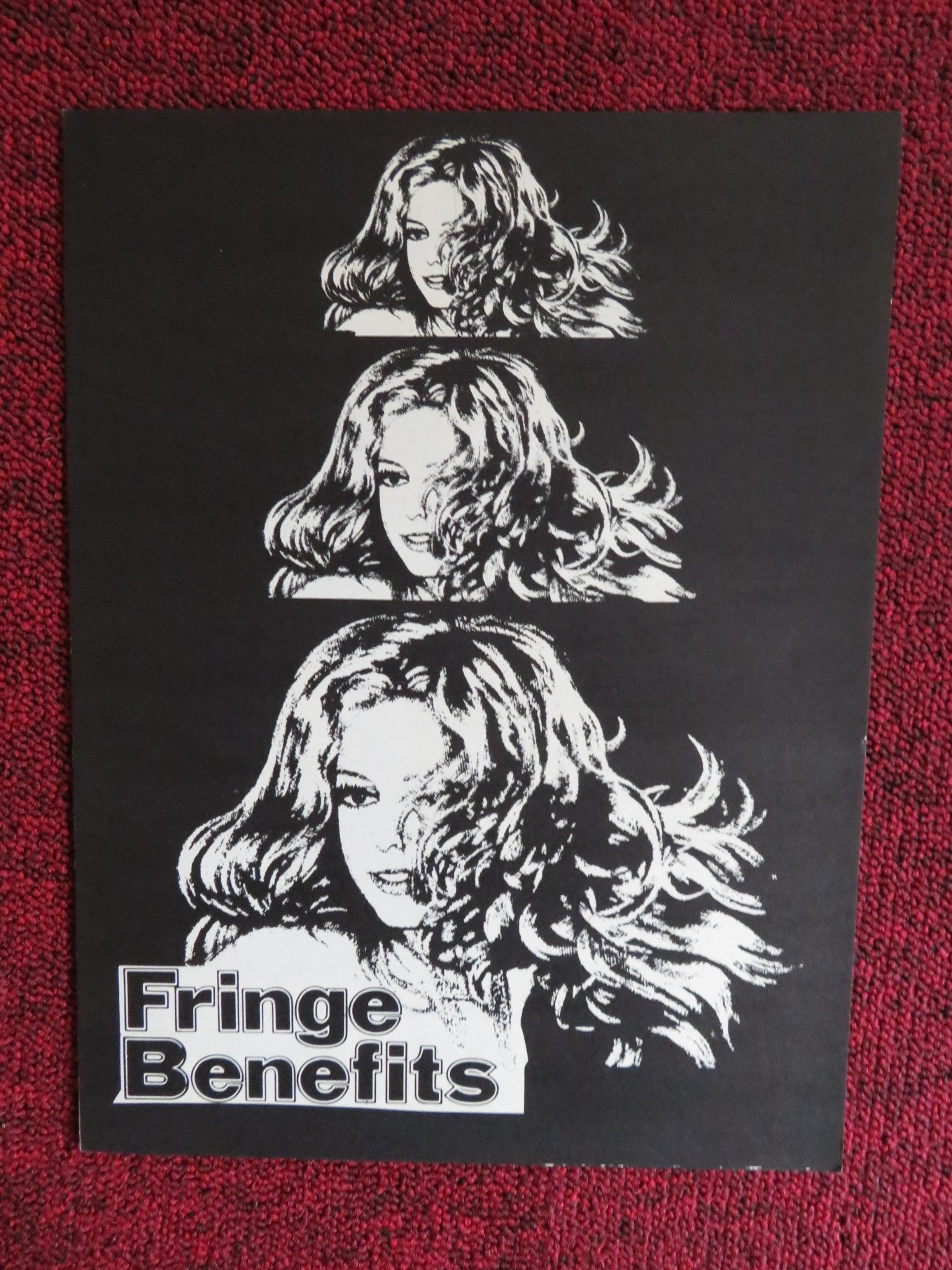 FRINGE BENEFITS - UNCUT US PRESSBOOK GEORGINA SPELVIN ERIC EDWARDS 197 –  Rendezvous Cinema