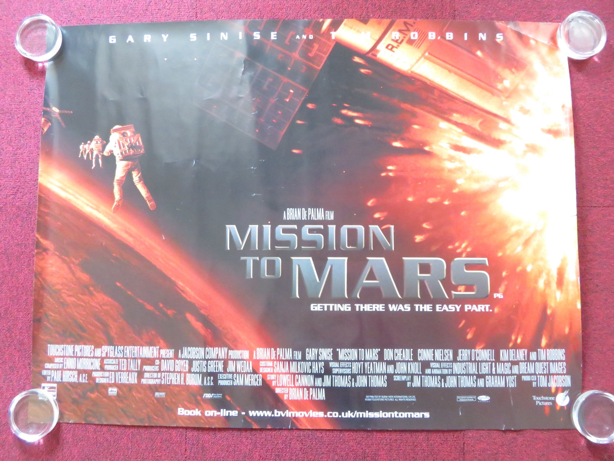 mission to mars poster