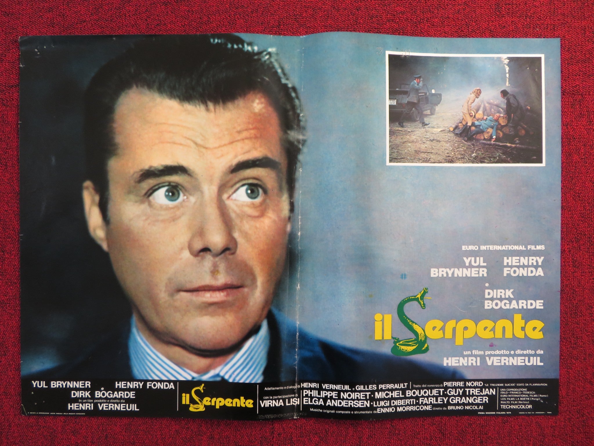 The Serpent E Italian Fotobusta Poster Yul Brynner Henry Fonda 1973 Rendezvous Cinema 6985