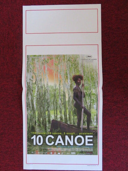 10 CANOE / TEN CANOES ITALIAN LOCANDINA (27.5"x13") POSTER ROLF DE HEER 2006 - Rendezvous Cinema