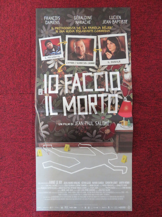 10 FACCIO IL MORTO ITALIAN LOCANDINA POSTER FRANCOIS DAMIENS G. NAKACHE 2013 - Rendezvous Cinema