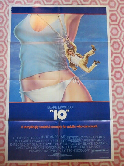 10 FOLDED US ONE SHEET POSTER BLAKE EWARDS DUDLEY MOORE 1979 - Rendezvous Cinema