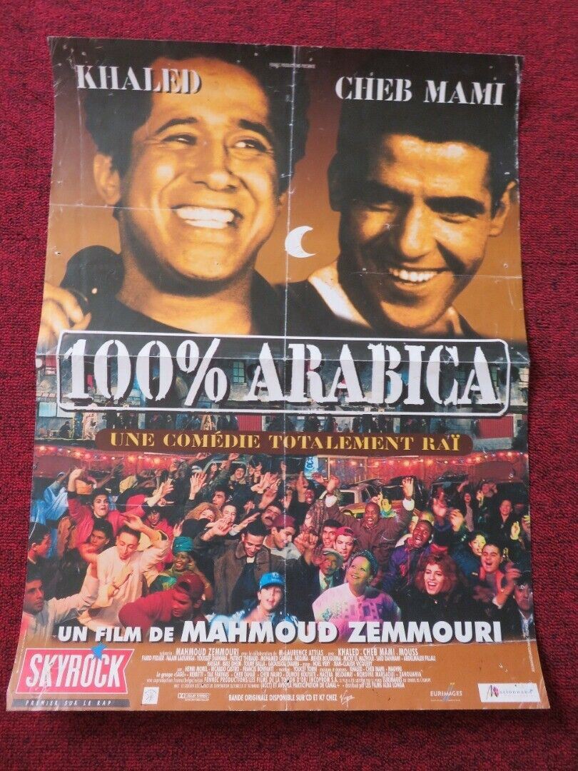 100% ARABICA /100% Arabic FRENCH (16"x 21") POSTER KHALED MOHAMED KHELIFAT - Rendezvous Cinema