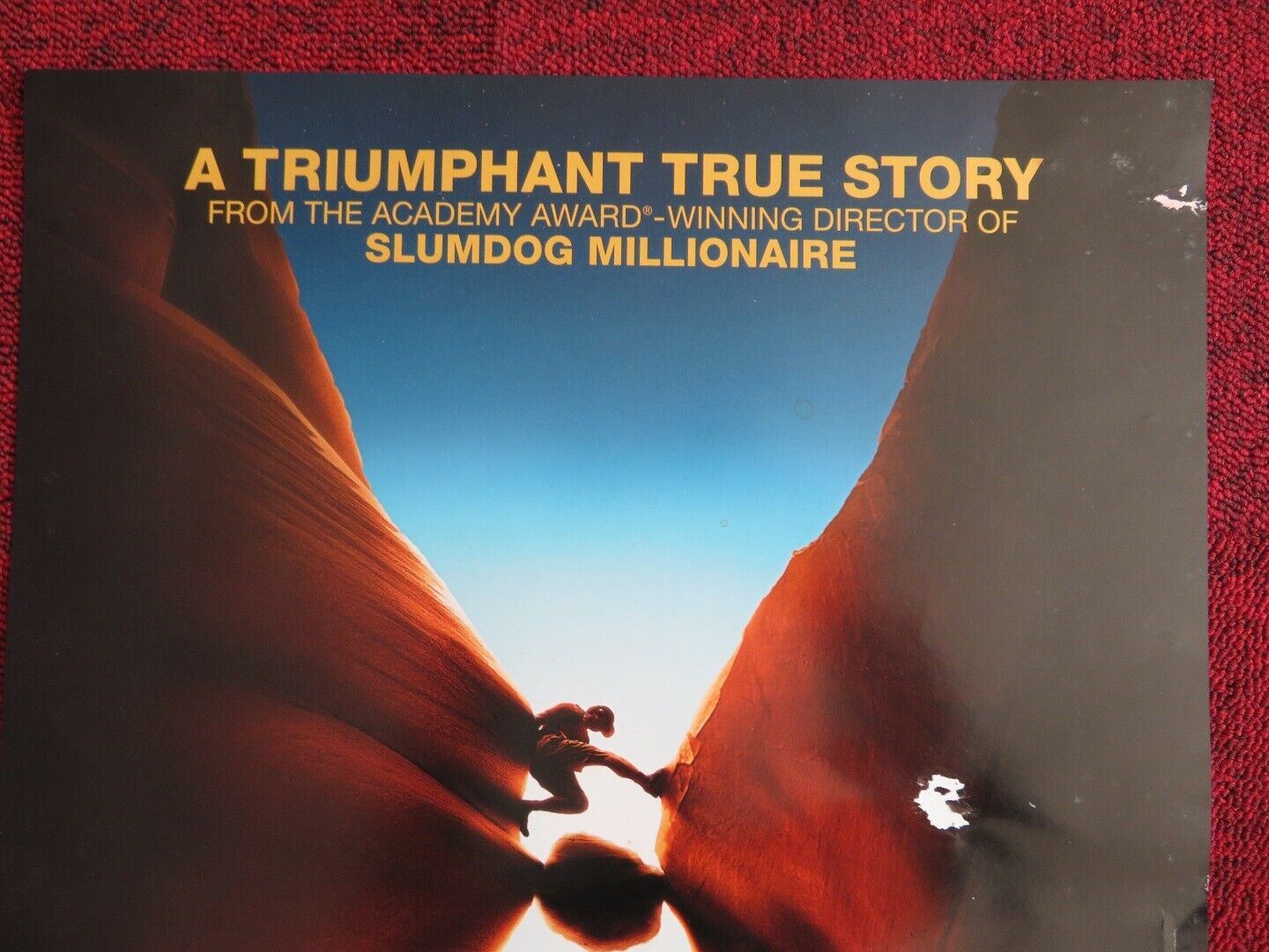 127 HOURS U.S MINI (20"x 13.5") POSTER JAMES FRANCO DANNY BOYLE 2010 - Rendezvous Cinema