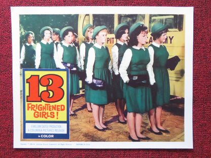 13 FRIGHTENED GIRLS US LOBBY CARD FULL SET MURRAY HAMILTON JOYCE TAYLOR 1963 - Rendezvous Cinema