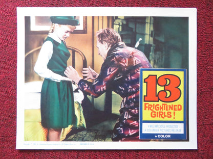 13 FRIGHTENED GIRLS US LOBBY CARD FULL SET MURRAY HAMILTON JOYCE TAYLOR 1963 - Rendezvous Cinema