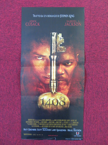 1408 ITALIAN LOCANDINA POSTER JOHN CUSACK SAMUEL L. JACKSON 2007 - Rendezvous Cinema