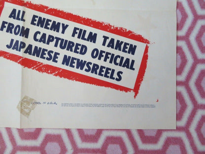 APPOINTMENT IN TOKYO US ONE SHEET POSTER JAMES CRAIG 1945