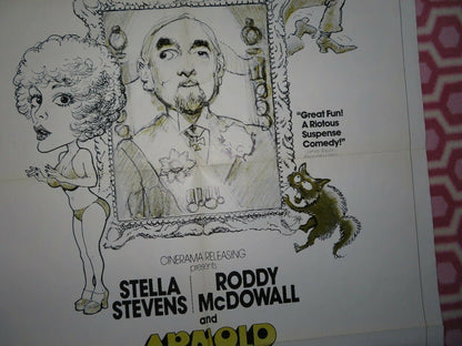 ARNOLD US ONE SHEET POSTER STYLE B STELLA STEVENS RODDY MCDOWALL 1973