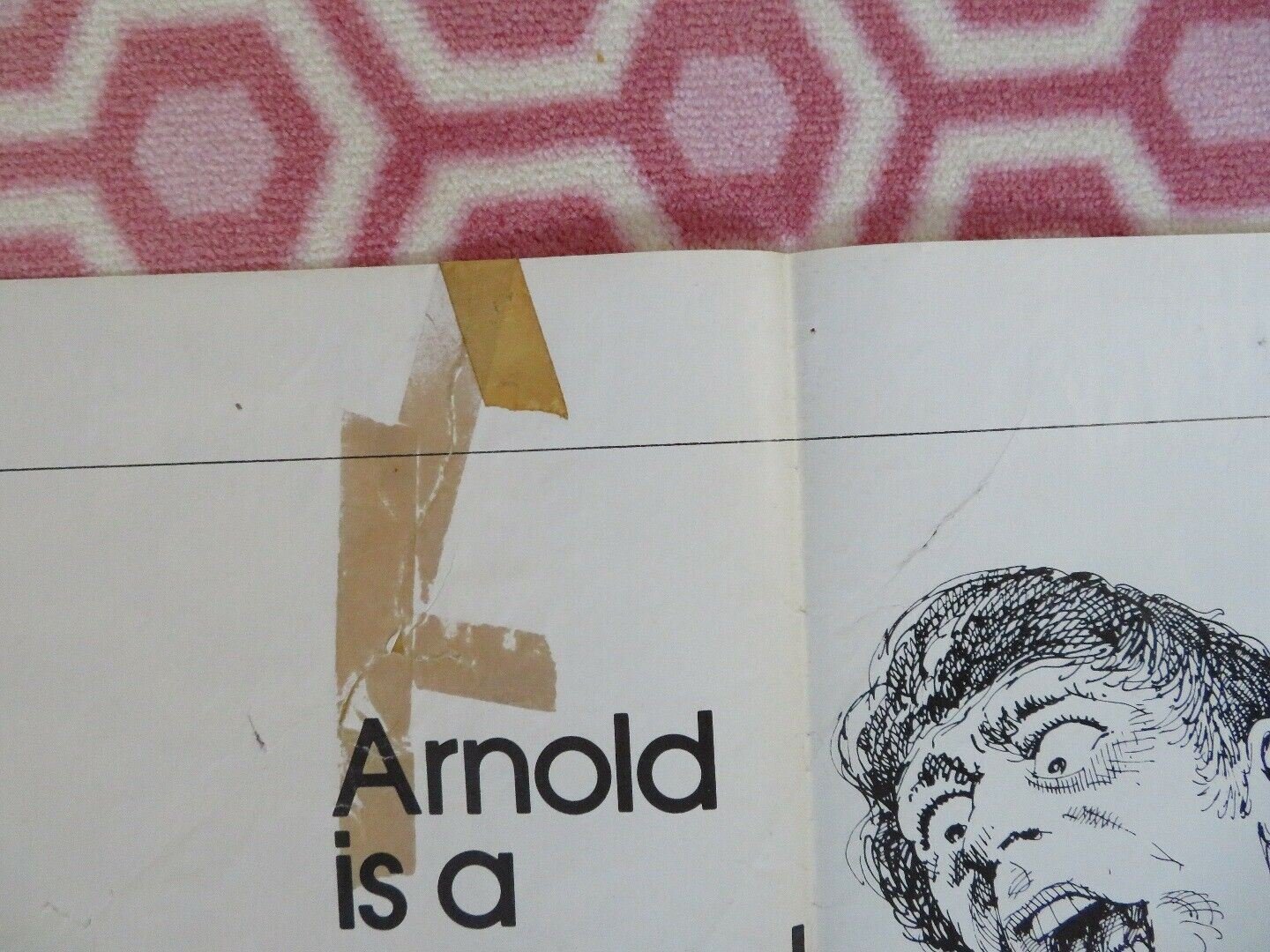 ARNOLD US ONE SHEET POSTER STYLE B STELLA STEVENS RODDY MCDOWALL 1973