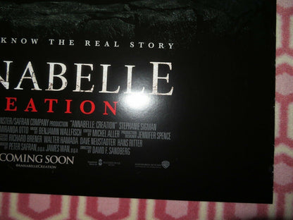 ANNABELLE CREATION UK ONE SHEET (27"x 41") ROLLED POSTER 2017 THE CONJURING