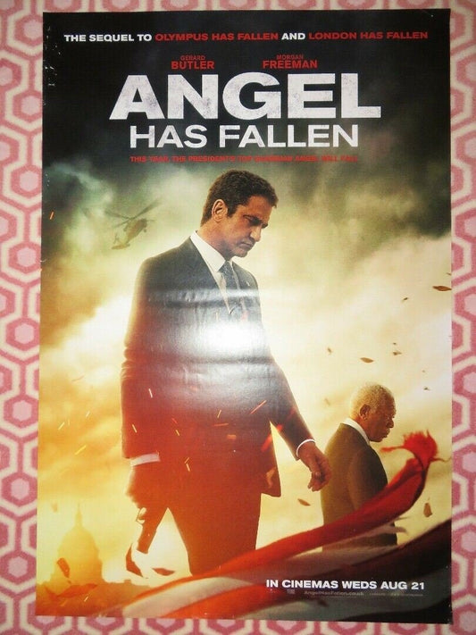 ANGEL HAS FALLEN UK ONE SHEET (27"x 41") ROLLED POSTER GERARD BUTLER FREEMAN '19