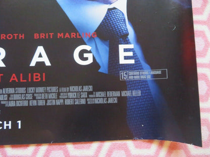 ARBITRAGE QUAD (30"x 40") ROLLED POSTER RICHARD GERE SUSAN SARANDON TIM ROTH '12