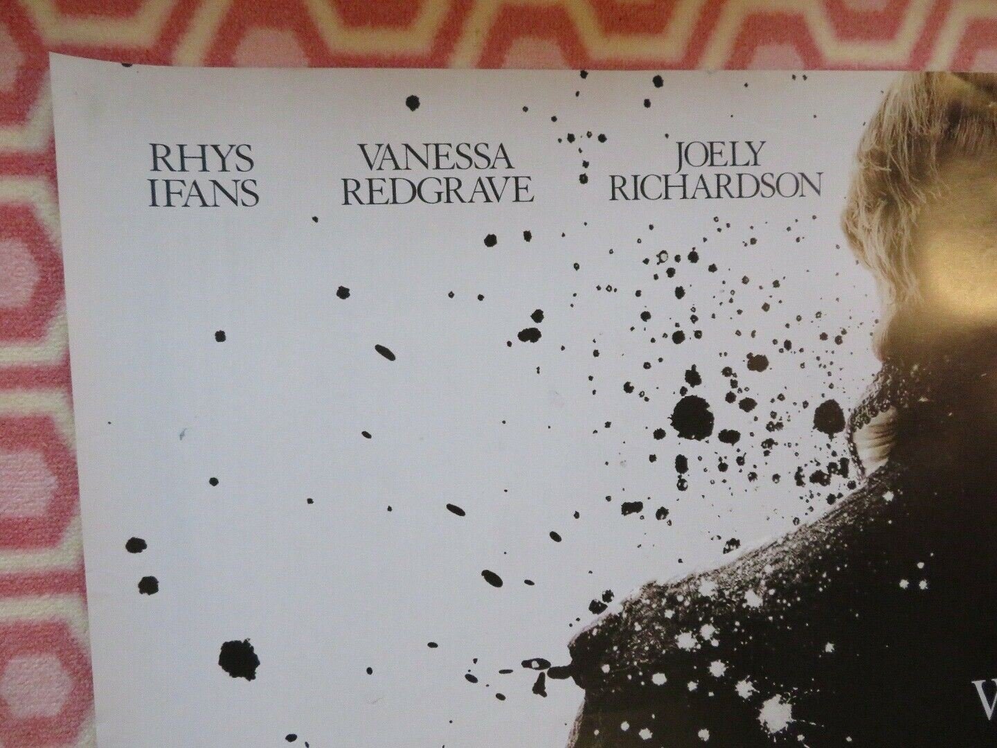 ANONYMOUS QUAD (30"x 40") ROLLED POSTER VENESSA REDGRAVE JOELY RICHARDSON 2011