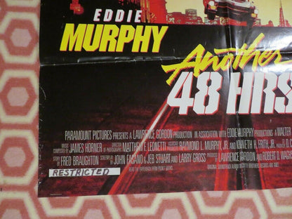 ANOTHER 48 HRS  US ONE SHEET POSTER EDDIE MURPHY NICK NOLTE W.HILL