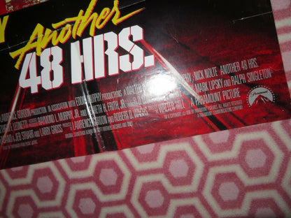 ANOTHER 48 HRS  US ONE SHEET POSTER EDDIE MURPHY NICK NOLTE W.HILL