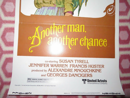 ANOTHNER MAN, ANOTHER CHANCE US INSERT (14"x 36") POSTER JAMES CAAN 1977