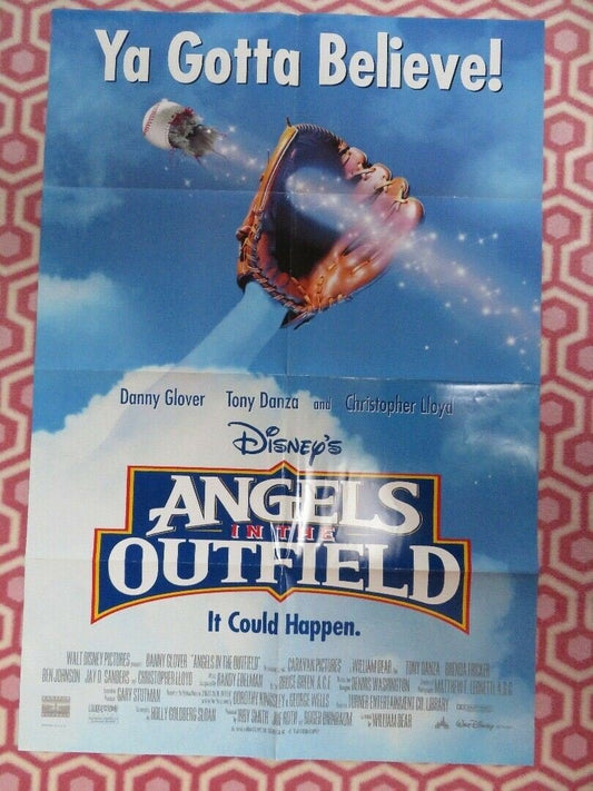 ANGELS IN THE OUTFIELD ONE SHEET POSTER DISNEY DANNY GLOVER 1994