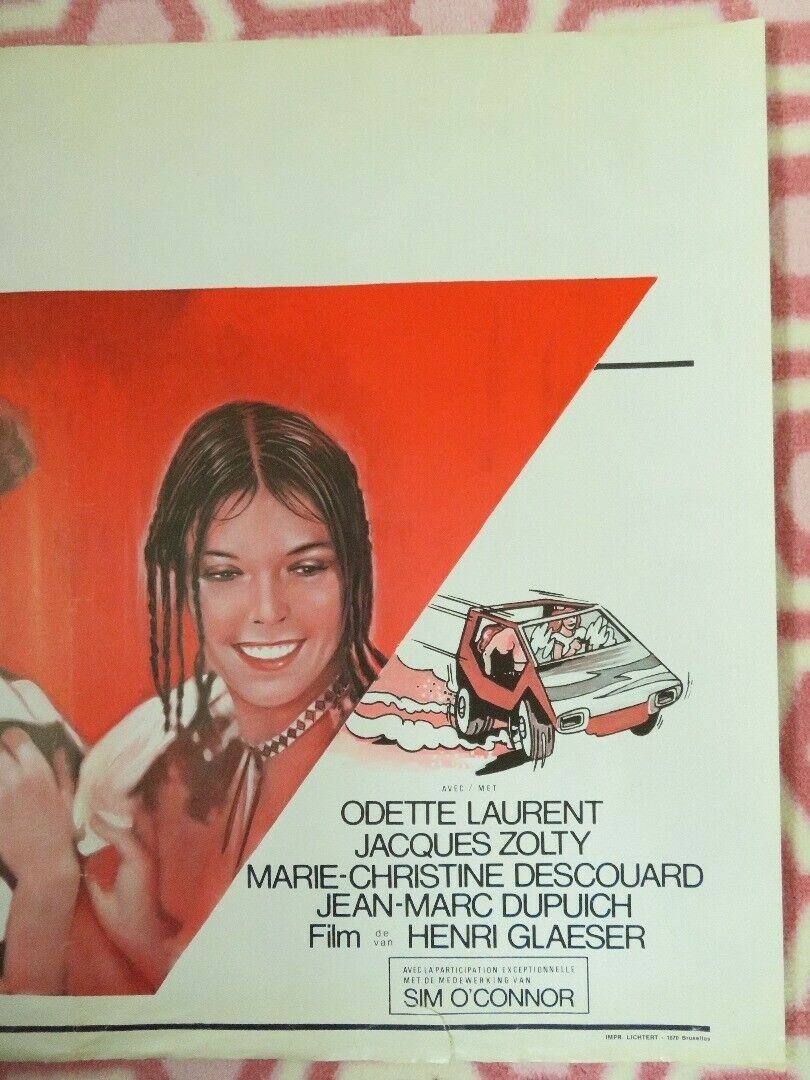 ANDREA BELGIUM (15.5"x 21") POSTER ODETTE LAURENT 1976