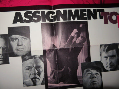 ASSIGNMENT TO KILL US ONE SHEET POSTER PATRICK O'NEAL 1968