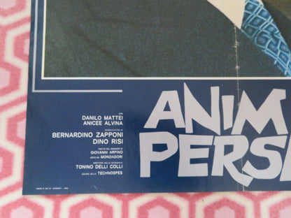 ANIM PERSA / The Forbidden Room ITALIAN FOGLIO POSTER VITTORIO GASSMAN 1977