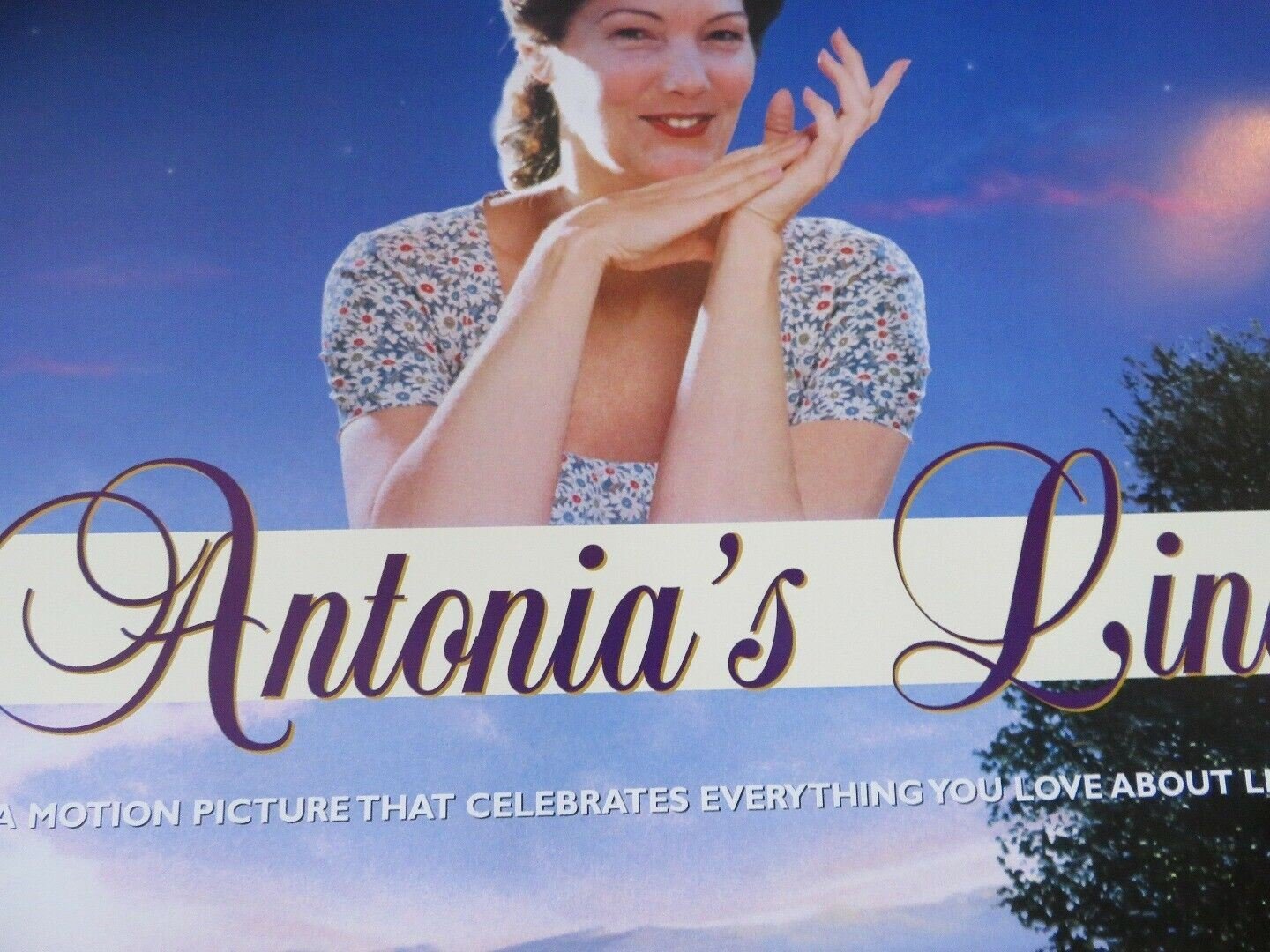 ANTONIA'S LINE US ONE SHEET ROLLED POSTER WILLEKE VAN AMMELROOY 1995