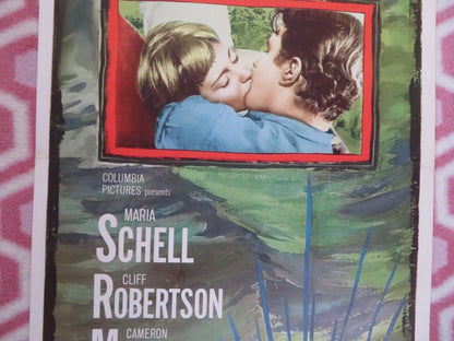 AS THE SEA RAGES  US INSERT (14"x 36") POSTER MARIA SCHELL CLIFF ROBERTSON 1959