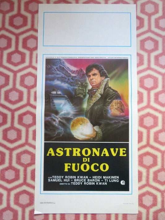 ASTRONAVE DI FUOCO ITALIAN LOCANDINA (27.5"x13") POSTER TESSY ROBIN KWAN 1989