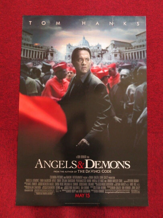 ANGELS & DEMONS  US ONE SHEET ROLLED POSTER TOM HANKS 2009