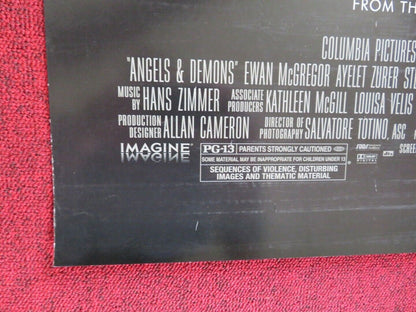 ANGELS & DEMONS  US ONE SHEET ROLLED POSTER TOM HANKS 2009