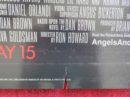 ANGELS & DEMONS  US ONE SHEET ROLLED POSTER TOM HANKS 2009