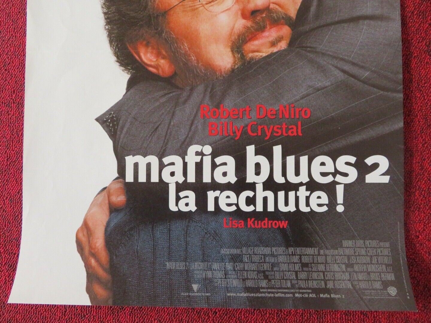 ANALYZE THAT FRENCH (15"x 21") POSTER ROBERT DE NIRO BILLY CRYSTAL 2002