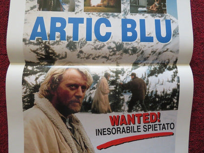 ARTIC BLU / arctic blue ITALIAN LOCANDINA (27.5"x13") POSTER RUTGER 1995