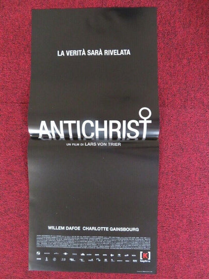 ANTICHRIST ITALIAN LOCANDINA (26.5"x12.5") POSTER WILLEM DAFOE 2009