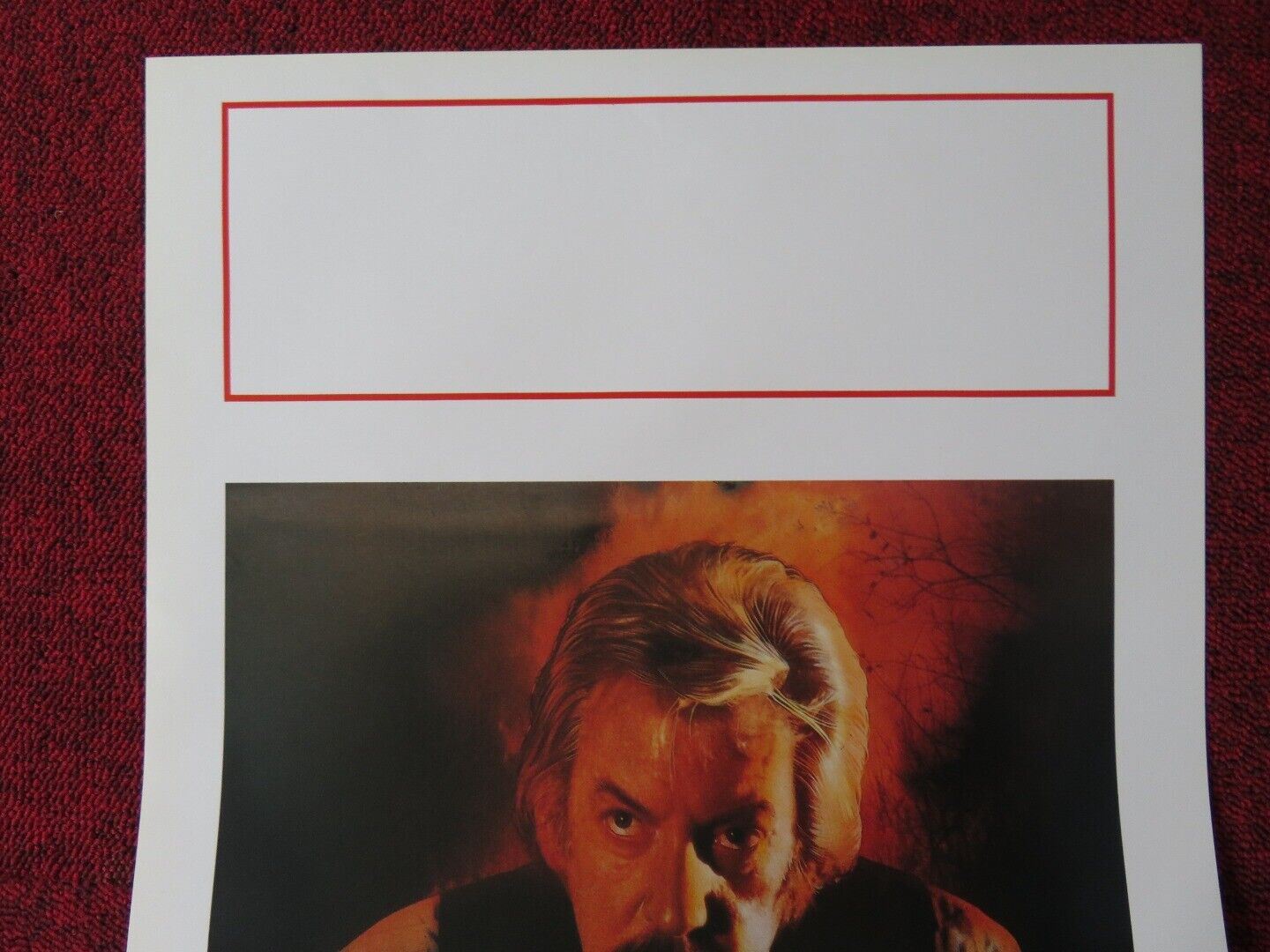 APPRENTICE TO MURDER ITALIAN LOCANDINA (27.5"x13") POSTER DONALD SUTHERLAND '89