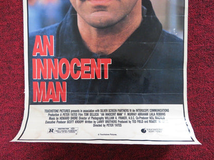 AN INNOCENT MAN U.S MINI (11" X 19") POSTER TOM SELLECK F. MURRAY ABRAHAM 1989