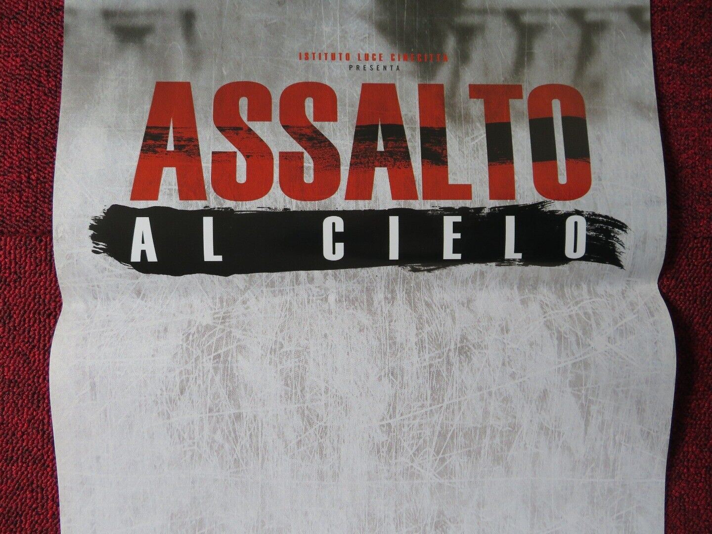 ASSALTO AL CIELO  ITALIAN LOCANDINA (27"x12.5") POSTER FRANCESCO MUNZI 2016