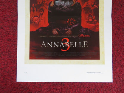 ANNABELLE COMES HOME ITALIAN LOCANDINA (27.5"x13") POSTER PATRICK WILSON 2019