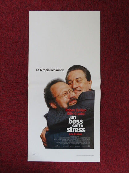 ANALYZE THAT ITALIAN LOCANDINA (27.5"x13") POSTER ROBERT DE NIRO 2002