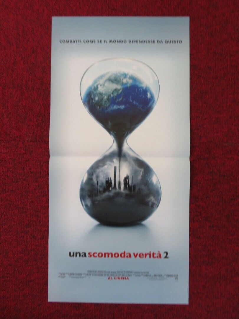 AN INCONVENIENT SEQUEL: TRUTH TO POWER ITALIAN LOCANDINA (27"x13") POSTER 2017