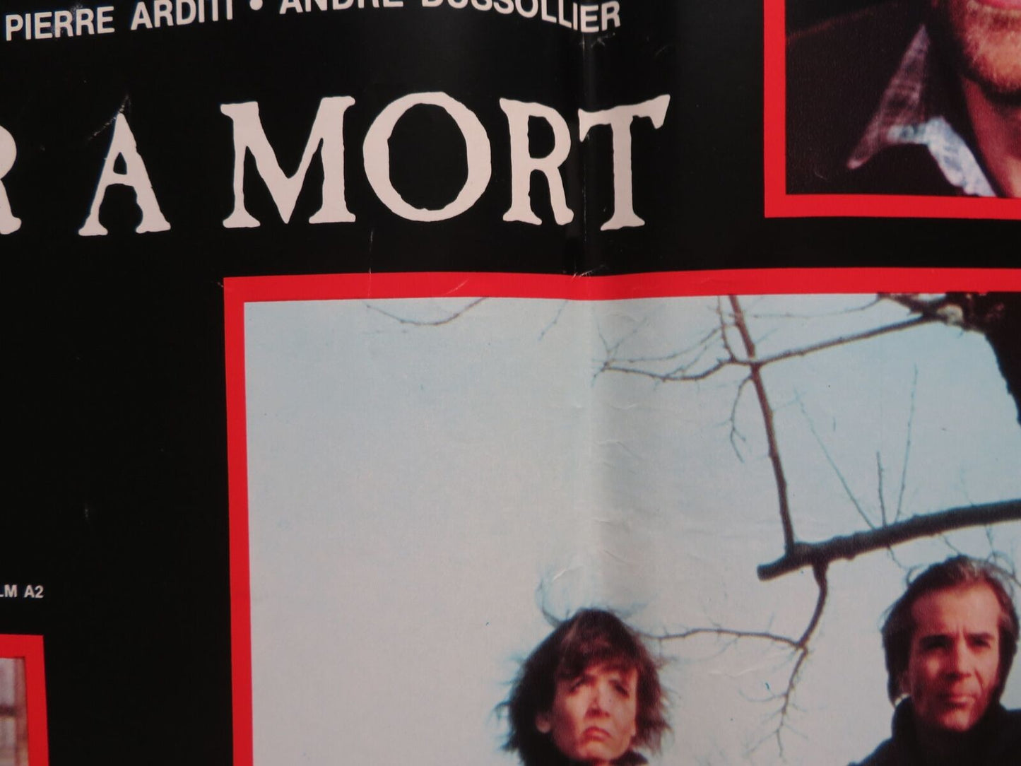 L'AMOUR A MORT - A ITALIAN FOTOBUSTA POSTER SABINE AZEMA FANNY ARDANT 1984