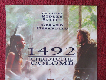 1492: CONQUEST OF PARADISE FRENCH (15"x 21") POSTER GERARD DEPARDIEU 1992 - Rendezvous Cinema