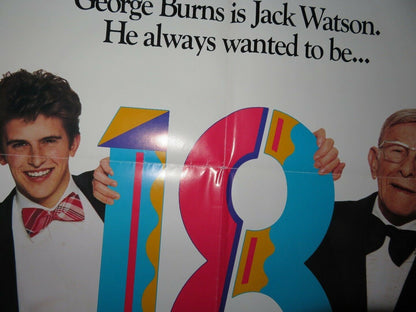 18 AGAIN US ONE SHEET POSTER GEORGE BURNS JACK WATSON 1988 - Rendezvous Cinema